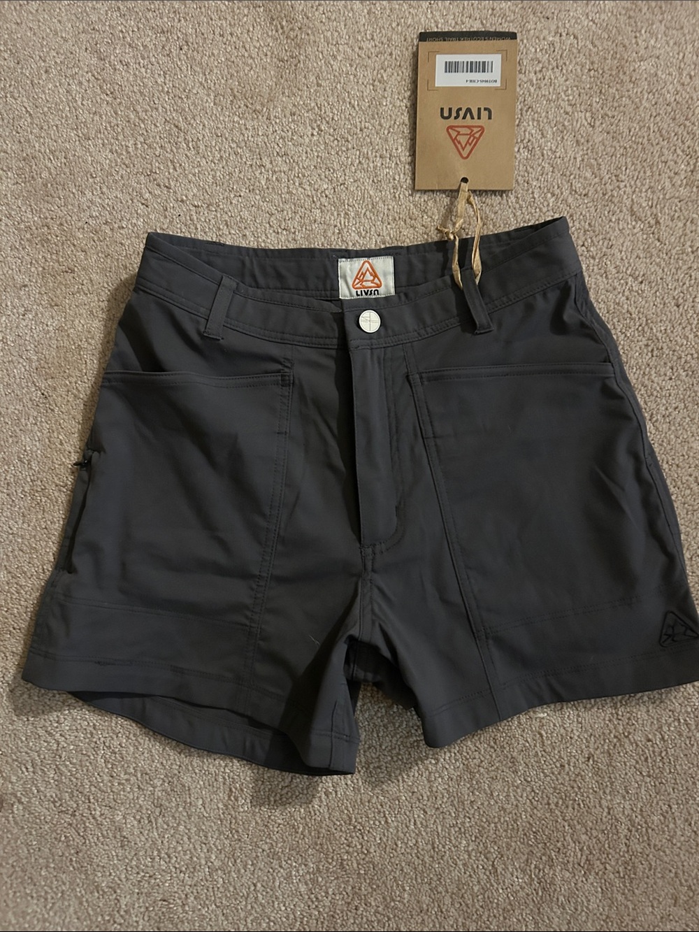 Livsn Women's Grey Hiking Shorts